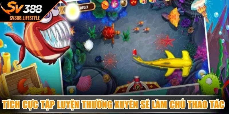 Tích cực luyện tập thường xuyên sẽ giúp bạn làm chủ thao tác bắn